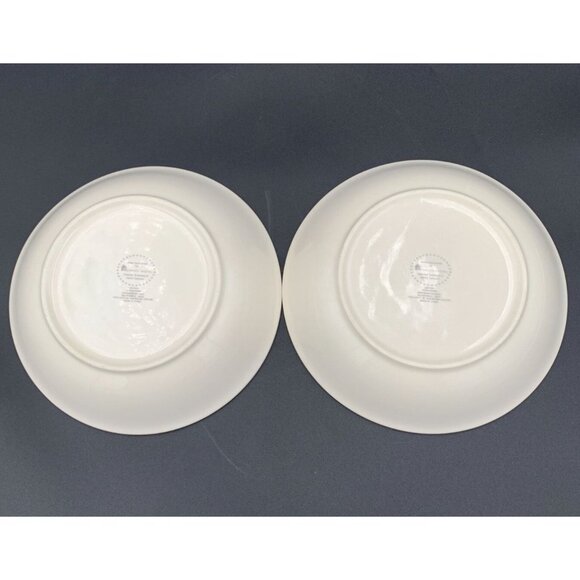 American Atelier Safari Serengeti Black White Bowls Set Of 2 Wild Animals - Picture 8 of 8